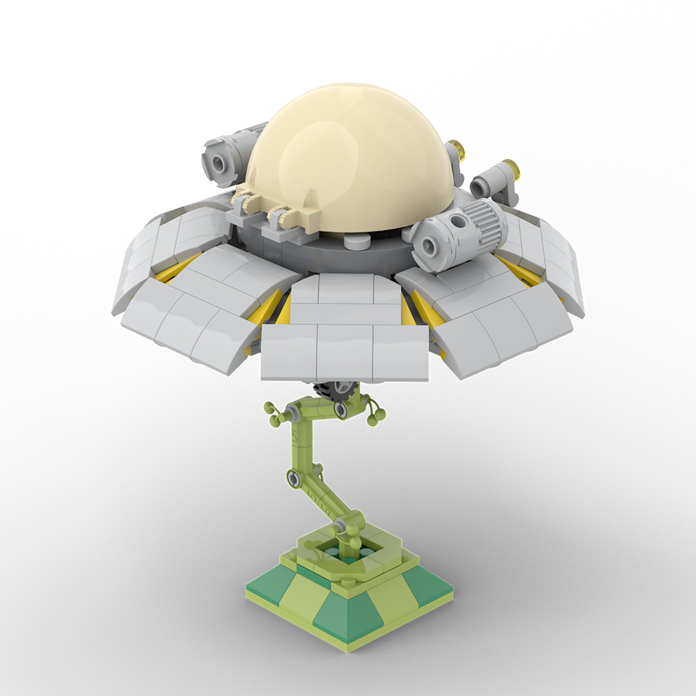 MOC Rick and Morty Spaceship 