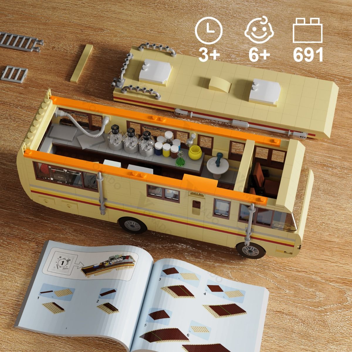 Breaking bad camper lego on sale