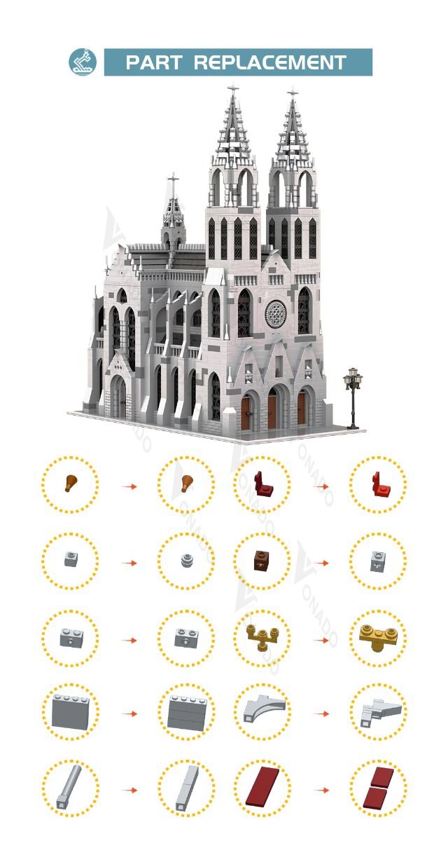MOC-148170 Gothic Cathedral
