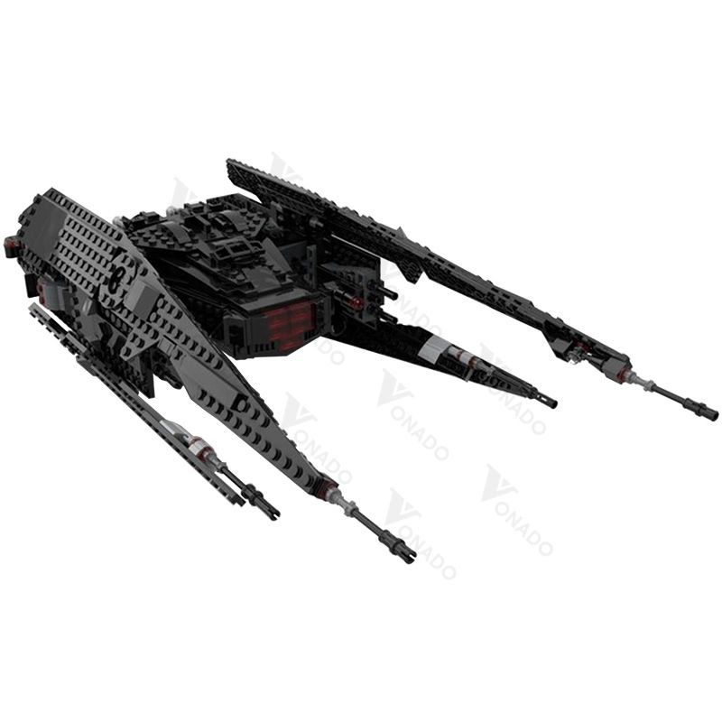 MOC-34444 75256 -Star Wars Tie Silencer - Knights of Ren Edition