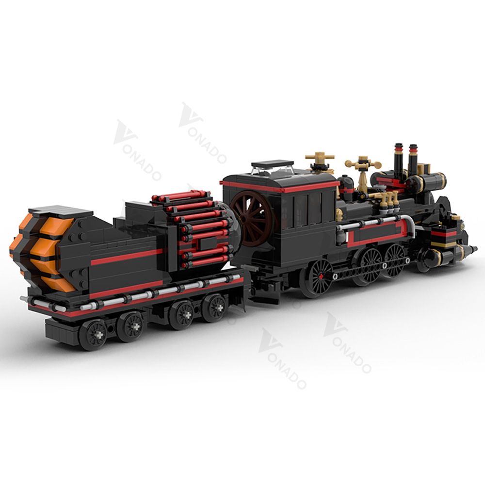 back to the future lego train