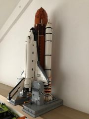 MOC-76210+MOC-76240+MOC-102642 NASA Space Shuttle Discovery (10283) - External Fuel Tank & SRB Addon building blocks space series bricks set