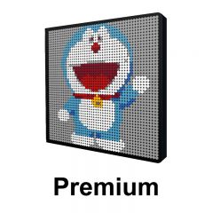 Doraemon Pixel Art Upgraded Version