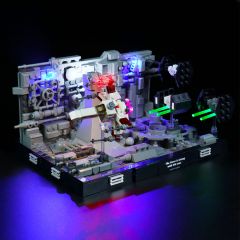 Death Star™ Trench Run Diorama#Lego Light Kit for 75329