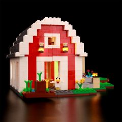 The Red Barn#Lego Light Kit for 21187