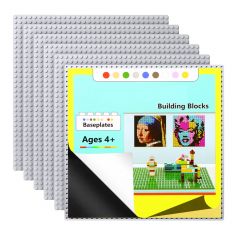 Stickable and Peelable Baseplates x 6 Pack