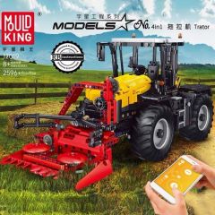 Mould King 17019 RC Tractor Fastrac 4000er series