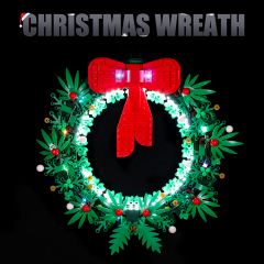 Christmas Wreath 2-in-1 # Lego Light Kit for 40426