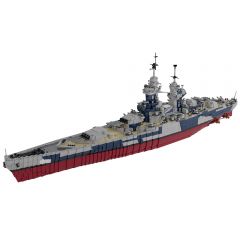 MOC-163300 French Battleship Richelieu