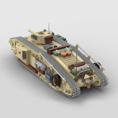 MOC-142273 Indiana Jones Mark VII Tank¡¢The Last Crusade Tank