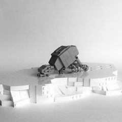 MOC-8089 Tiny AT-AT base not included building blocks Star Wars bricks set 