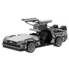 MOC-42632 Back to the Future 1985 DeLorean Time Machine 26 left in stock(Only 8 left in stock)