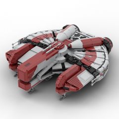 MOC-30979 Ebon Hawk: Star Wars - Knights of the Old Republic building blocks kit with compatible bricks