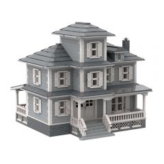 MOC-34209 Country House building blocks series bricks set (only 3 left in stock)