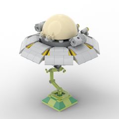 MOC Rick and Morty Spaceship 