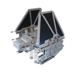 MOC-35928 TIE Echelon Star Wars building blocks kit with compatible bricks
