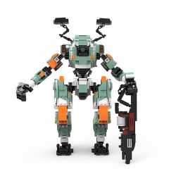MOC BT-7274 Vanguard-class Titan from Titanfall 2 building blocks series bricks set