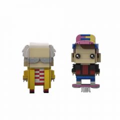 Doc brown et marty mcfly bttf 2 by Headsbrick