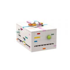 MOC Giftcard Box (a level 8 puzzle box) building blocks series bricks set