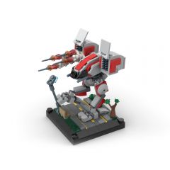 MOC-35171 Batteltech Catapult CPLT-C1 Micro Scale building blocks bricks set