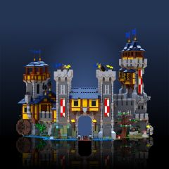 MOC Medieval Castle II ÿ Mod Combining Two 3-in-1 Castles