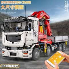 Mould King 19002 RC Pneumatic Crane Truck