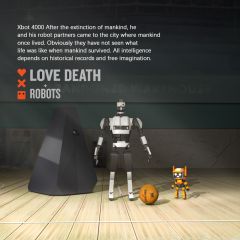 MOC Love Death + Robots- box3500 K-VRC building blocks kit with compatible bricks