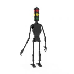 Traffic light siren head