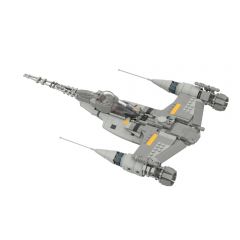 MOC Din Djarin's N-1 Starfighter building blocks series bricks set