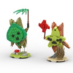 MOC Zelda Tan Korok& Yahaha