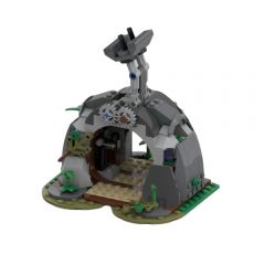 MOC Yoda's Hut Starfighter Stand