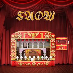 MOC The Muppet Show Theater compatible with 71033 building blocks kit with compatible bricks