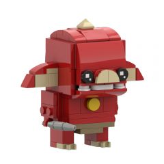 MOC-63737 Red Bokoblin- The Legend of Zelda (Breath of the Wild) Brickheadz