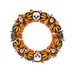 MOC-88260 Halloween Wreath