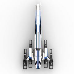 MOC-118415 Mass Effect Normandy SR-2 building blocks kit with compatible bricks