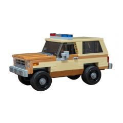 MOC-118520 Jim Hopper's Chevy K5 Blazer from Stranger Things