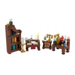 MOC-119625 ALCHEMIST LABORATORY (Fantasy/Castle theme)