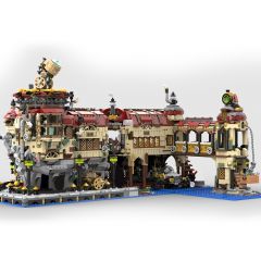 MOC-121751 Steam Powered Science building blocks kit with compatible bricks