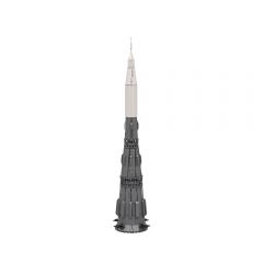 MOC-109332 1:110 N1 Rocket building blocks kit with compatible bricks