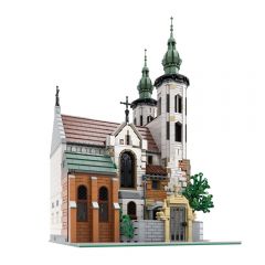 MOC-124447 Andrew's Church building blocks series bricks set