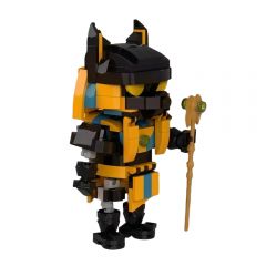 MOC Anubis-God of Egypt building blocks series bricks set