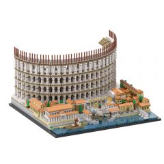 MOC-123064 Colosseum building blocks kit with compatible bricks
