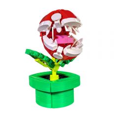 MOC Piranha Plant Chomper Little Shop of Horrors building blocks series bricks set