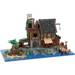 MOC-126702 Pirate Van Dyke's Island building blocks architecture series bricks set