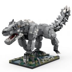 MOC-98876 Norse Mythology Fenrir, Devourer of the Sun building blocks creature bricks set