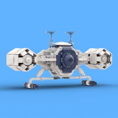 MOC Futuremen Cosmoliner from Captain Future building blocks space bricks set