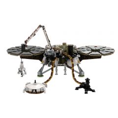 MOC-133543 NASA Lander InSight assembled building blocks space series bricks set