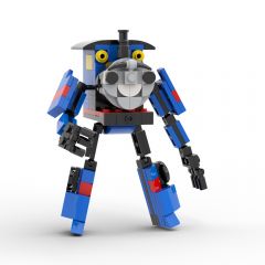MOC Transformer Thomas from Choo Choo Charles building blocks game series bricks set