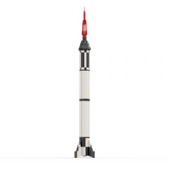 MOC Mercury-Redstone Launch Vehicle building blocks rocket series bricks set