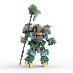 MOC Forest Guardian the legend of zelda building blocks gaming series bricks set